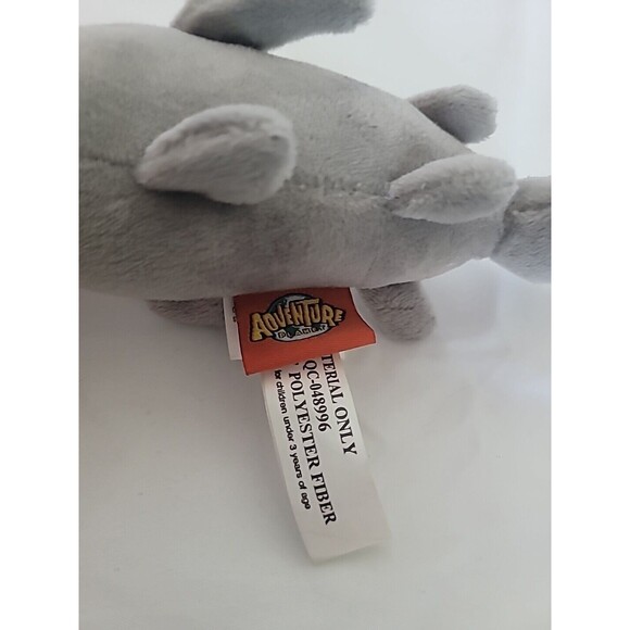 Adventure Planet Great White Shark 6" Plush Stuffed Animal Realistic Toy - Picture 2 of 12